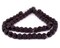 The Bead Chest Dark Brown Cornerless Cube Wood Beads: 15mm Diamond Cut Natural Organic Beads for Jewelry Making